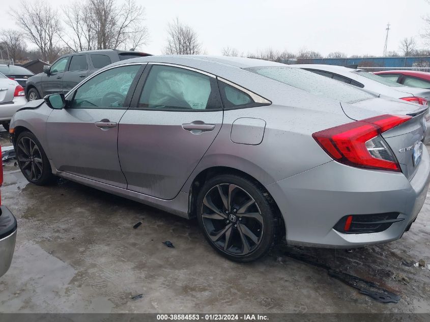 2019 HONDA CIVIC SPORT - 2HGFC2F8XKH584708