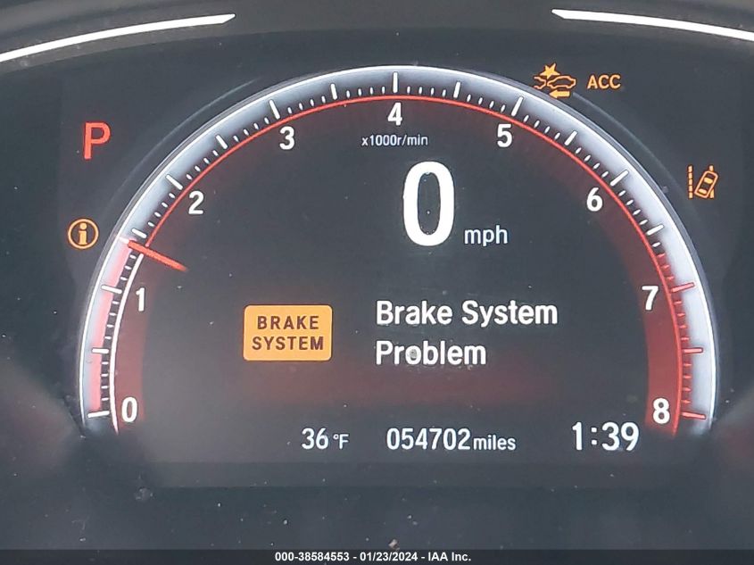 2019 HONDA CIVIC SPORT - 2HGFC2F8XKH584708