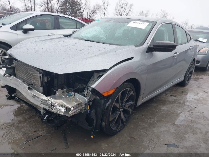 2019 HONDA CIVIC SPORT - 2HGFC2F8XKH584708
