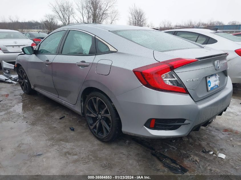 2019 HONDA CIVIC SPORT - 2HGFC2F8XKH584708