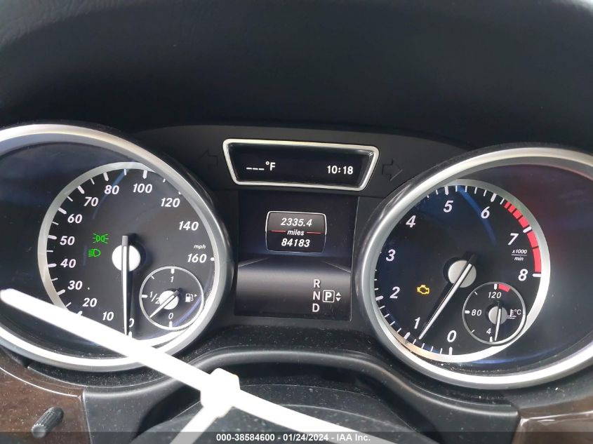 2015 MERCEDES-BENZ ML 350 350 4MATIC - 4JGDA5HB4FA526468