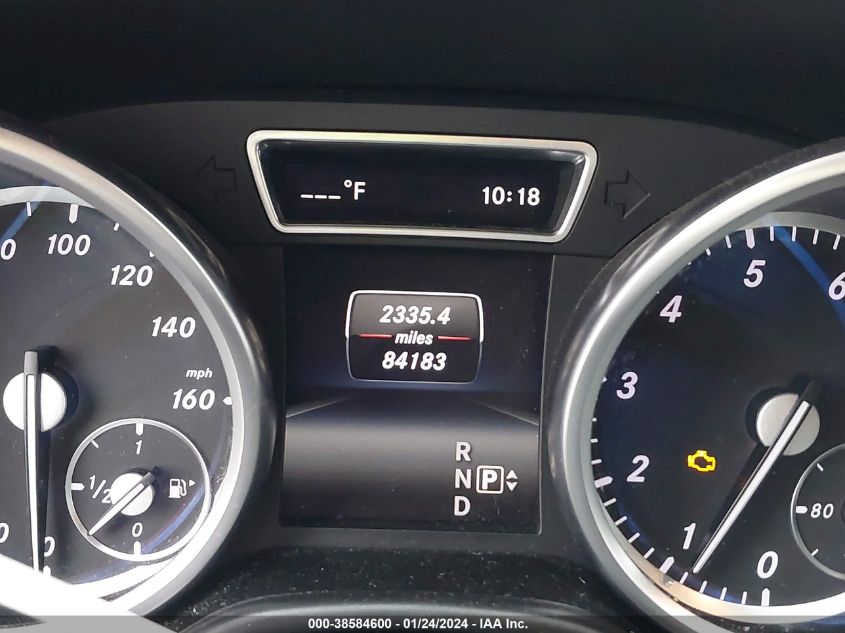 2015 MERCEDES-BENZ ML 350 350 4MATIC - 4JGDA5HB4FA526468