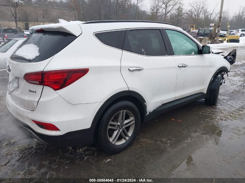 2017 HYUNDAI SANTA FE SPORT 2.4L - 5NMZU3LB5HH047157