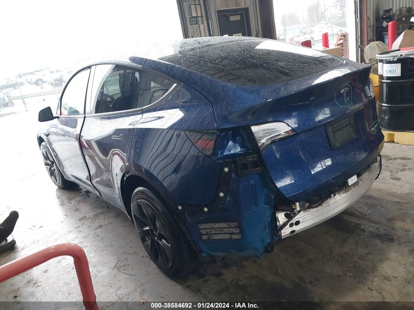 VIN 7SAYGDEE7PF671271 2023 TESLA MODEL Y AWD/LONG RANGE DUAL MOTOR ALL-WHEEL DRIVE