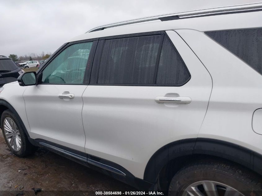 2022 FORD EXPLORER LIMITED - 1FMSK8FH2NGA64730