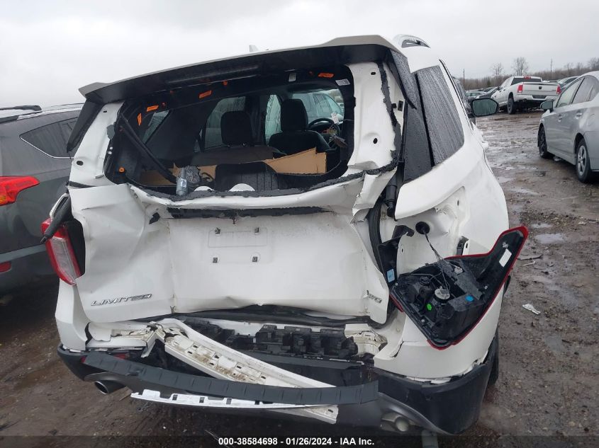 2022 FORD EXPLORER LIMITED - 1FMSK8FH2NGA64730