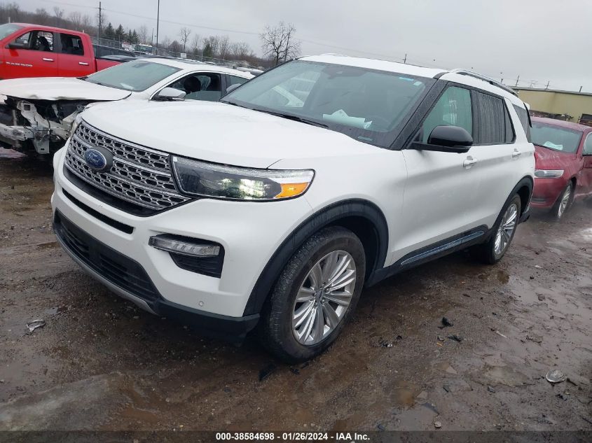 2022 FORD EXPLORER LIMITED - 1FMSK8FH2NGA64730
