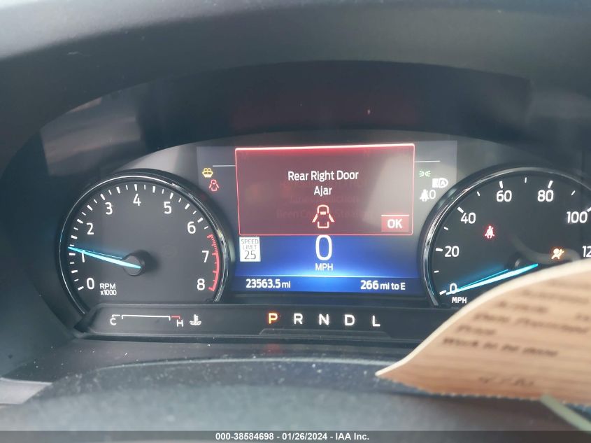 2022 FORD EXPLORER LIMITED - 1FMSK8FH2NGA64730