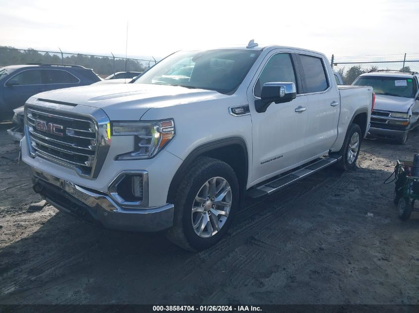 2022 GMC SIERRA 1500 LIMITED 4WD  SHORT BOX SLT 3GTU9DET7NG198516