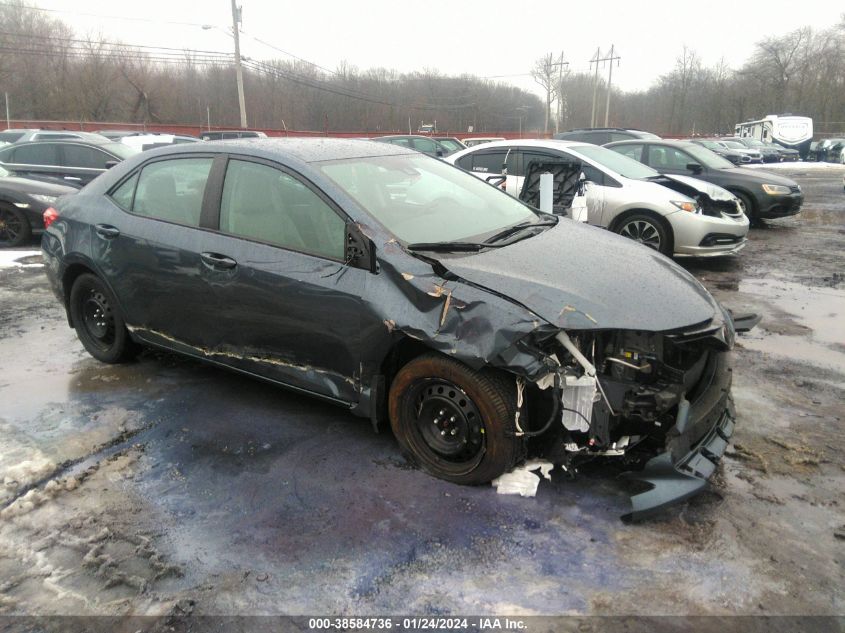 2019 TOYOTA COROLLA LE - 2T1BURHE9KC161991