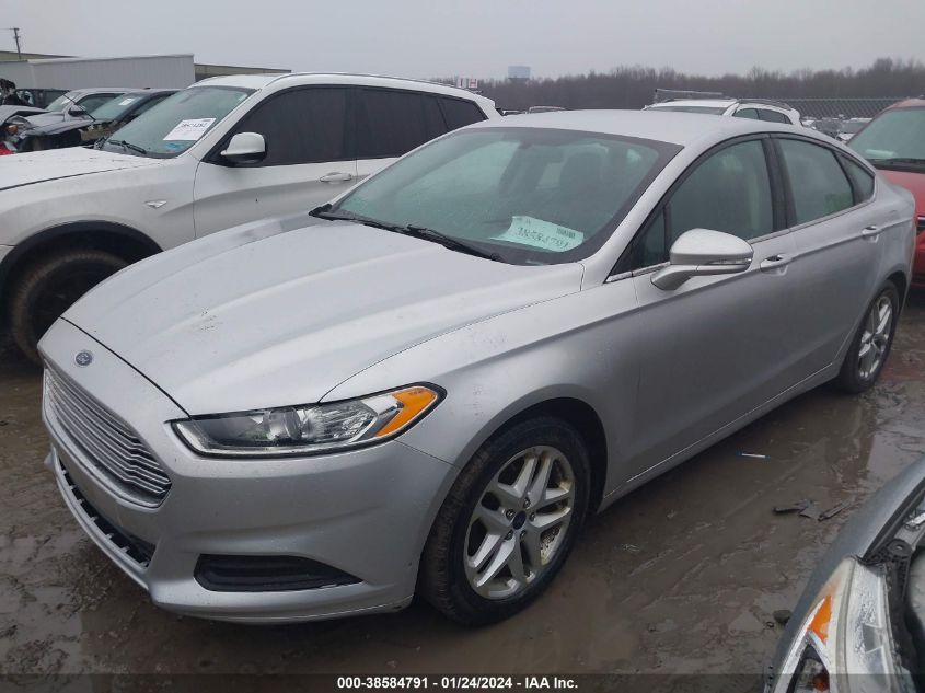 2016 FORD FUSION SE - 3FA6P0HD7GR151866