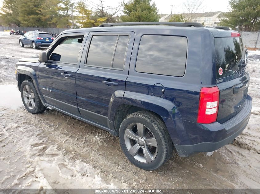 2015 JEEP PATRIOT LATITUDE - 1C4NJPFAXFD389887