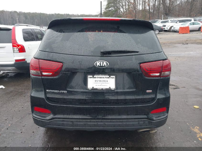 2019 KIA SORENTO L/LX - 5XYPG4A39KG585801