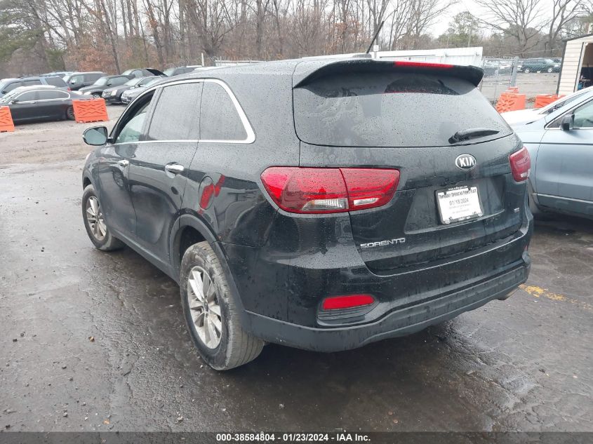 2019 KIA SORENTO L/LX - 5XYPG4A39KG585801