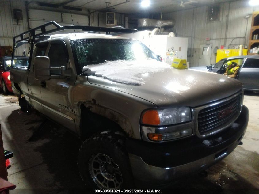 Lot #2528865720 2001 GMC SIERRA 2500HD SLE salvage car