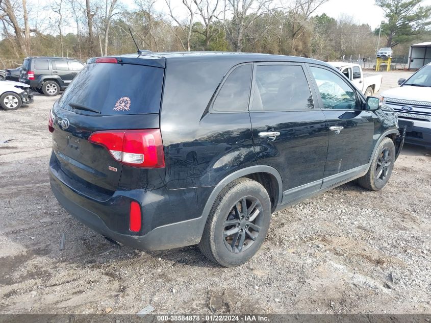 2014 KIA SORENTO LX - 5XYKT3A65EG447901