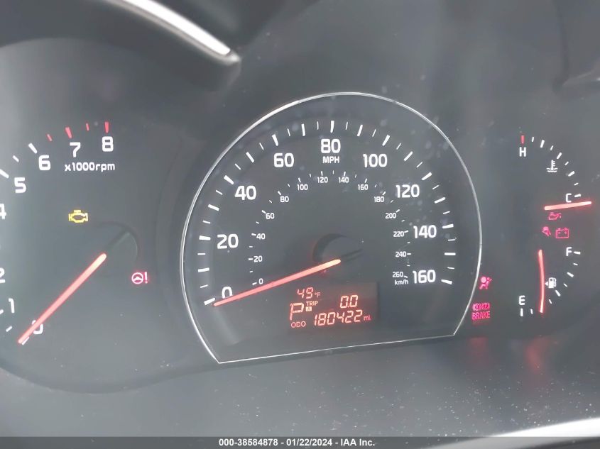 2014 KIA SORENTO LX - 5XYKT3A65EG447901