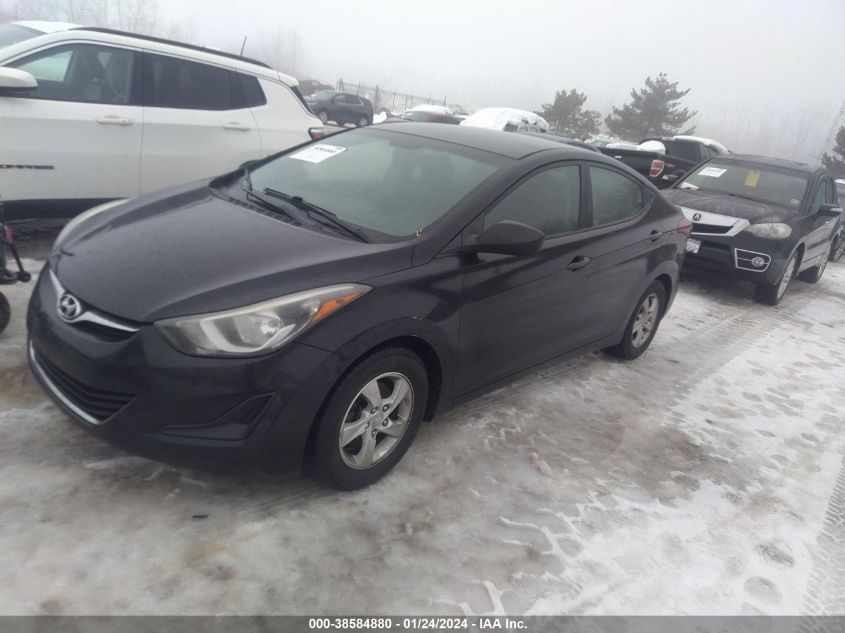 KMHDH4AE3FU265214 | 2015 HYUNDAI ELANTRA