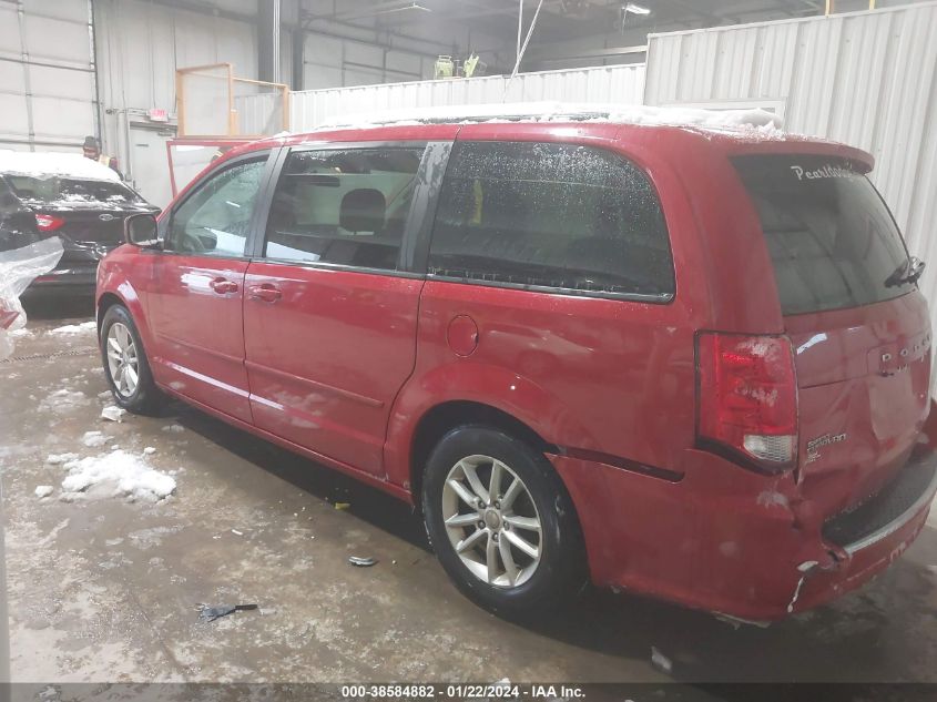 2014 DODGE GRAND CARAVAN SXT - 2C4RDGCG1ER127933
