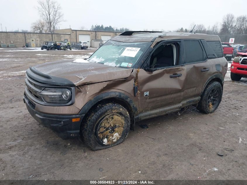 2022 FORD BRONCO SPORT BIG BEND - 3FMCR9B65NRD07076