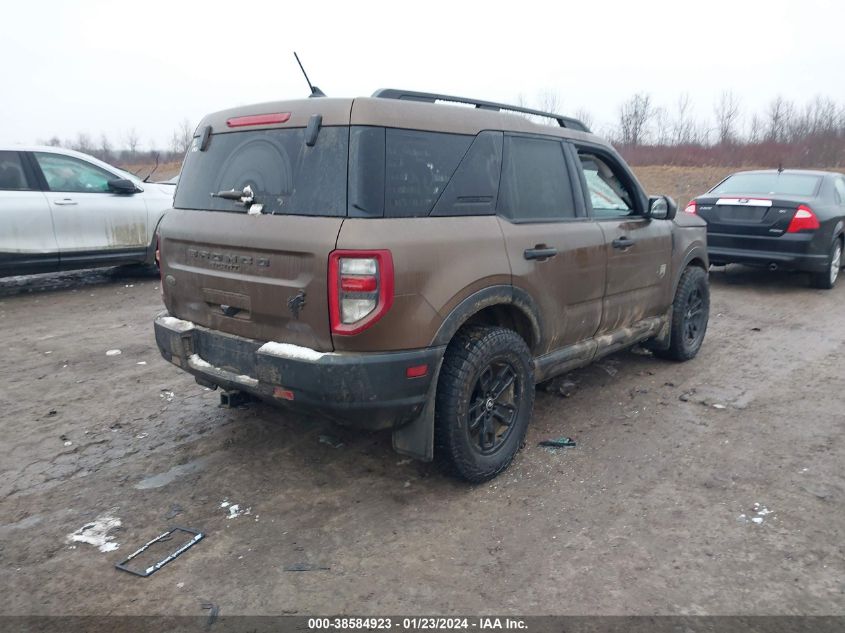 2022 FORD BRONCO SPORT BIG BEND - 3FMCR9B65NRD07076