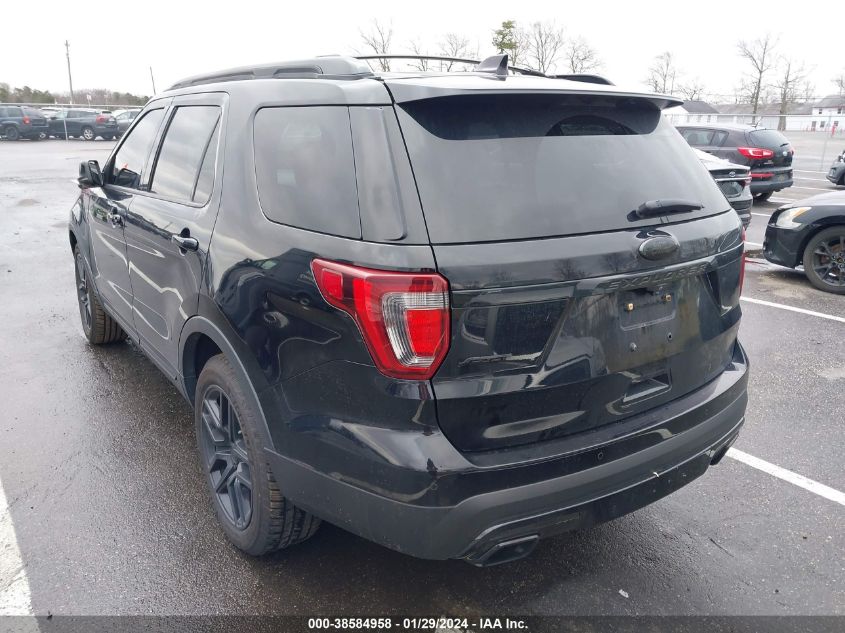 2017 FORD EXPLORER SPORT - 1FM5K8GT8HGB29150