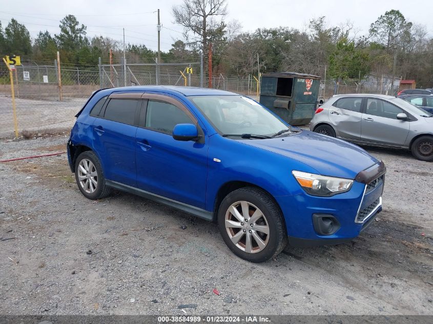 Lot #2541527530 2015 MITSUBISHI OUTLANDER SPORT ES salvage car