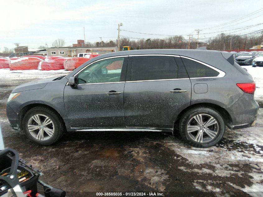 2017 ACURA MDX 3.5L (A9) - 5FRYD4H37HB011201