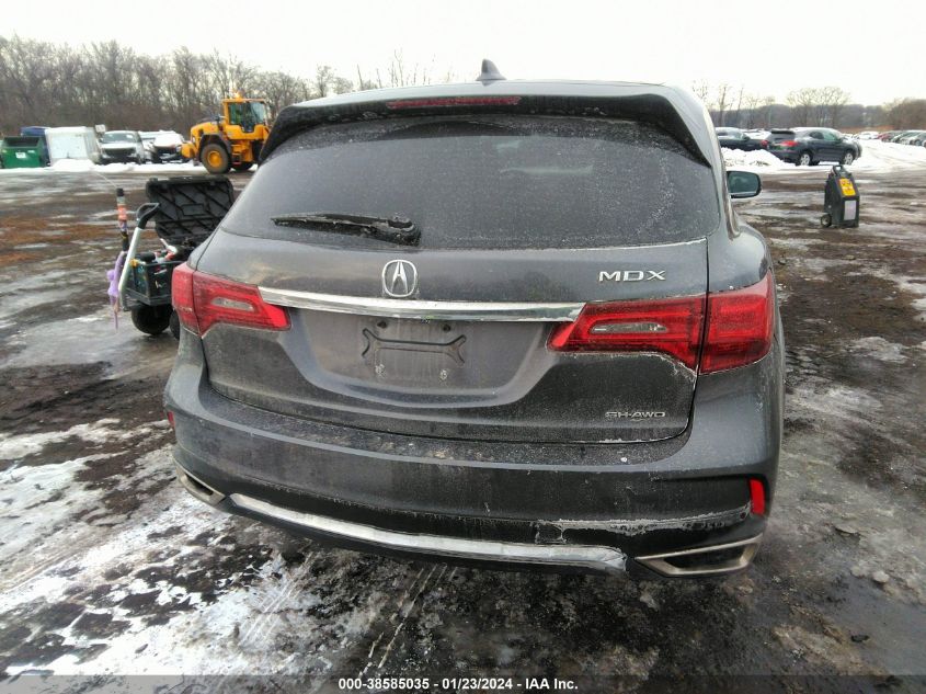 2017 ACURA MDX 3.5L (A9) - 5FRYD4H37HB011201