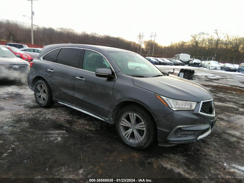 2017 ACURA MDX 3.5L (A9) - 5FRYD4H37HB011201