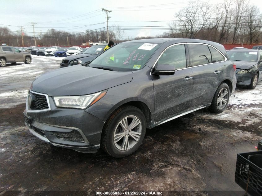 2017 ACURA MDX 3.5L (A9) - 5FRYD4H37HB011201