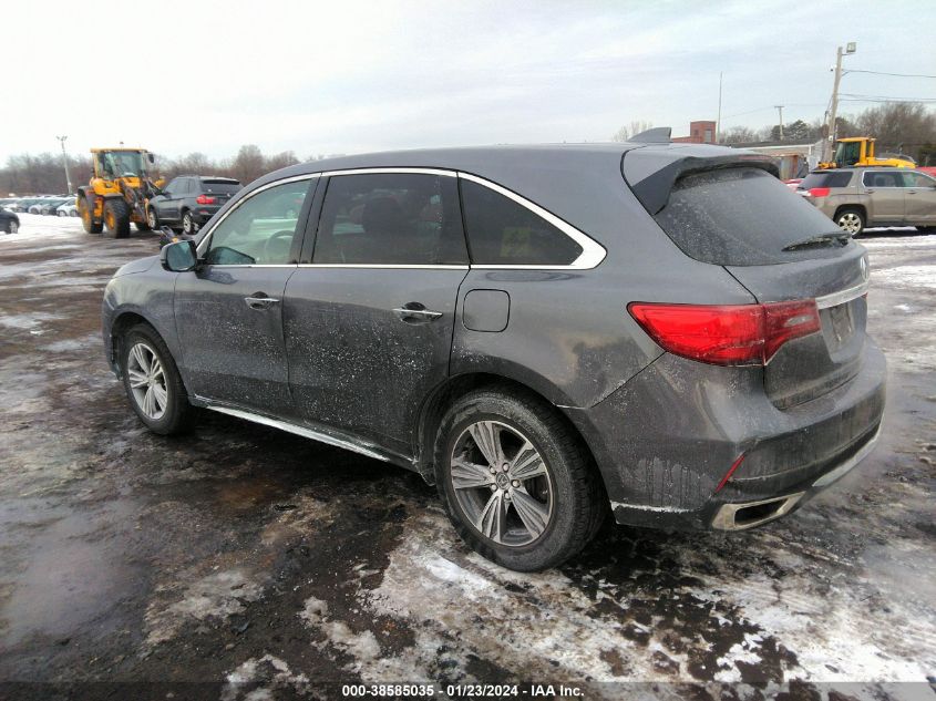 2017 ACURA MDX 3.5L (A9) - 5FRYD4H37HB011201