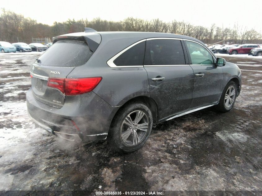 2017 ACURA MDX 3.5L (A9) - 5FRYD4H37HB011201