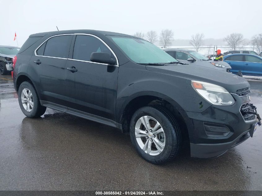 2017 CHEVROLET EQUINOX LS - 2GNALBEK0H1556883