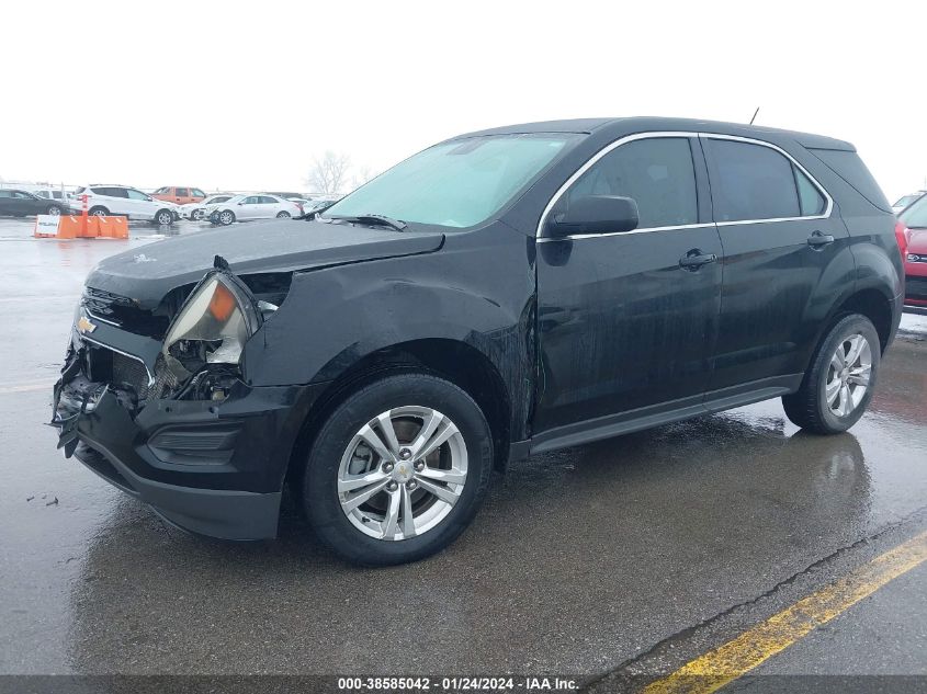 2017 CHEVROLET EQUINOX LS - 2GNALBEK0H1556883