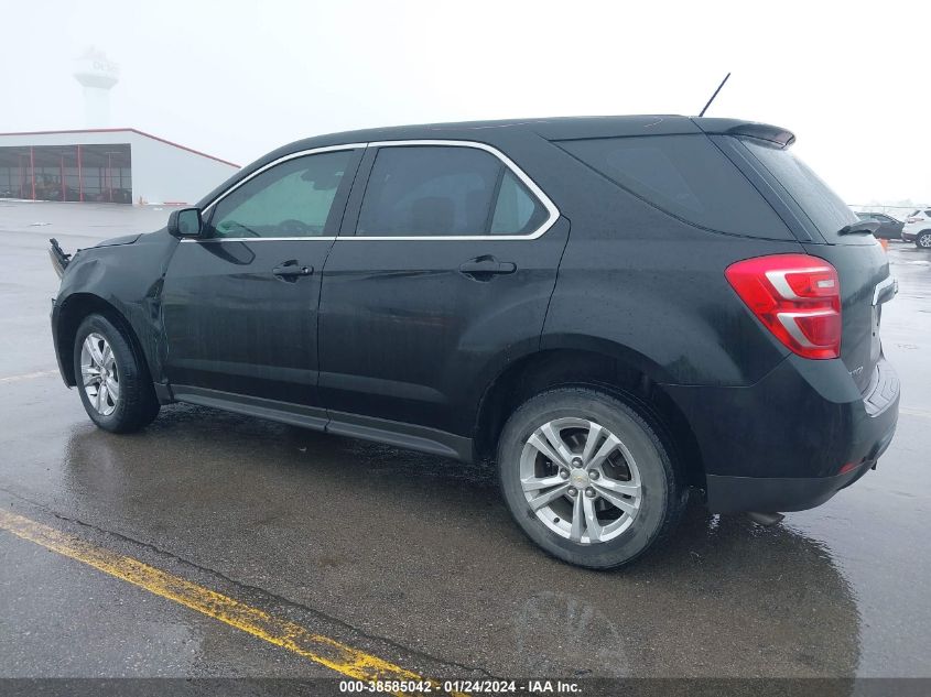 2017 CHEVROLET EQUINOX LS - 2GNALBEK0H1556883