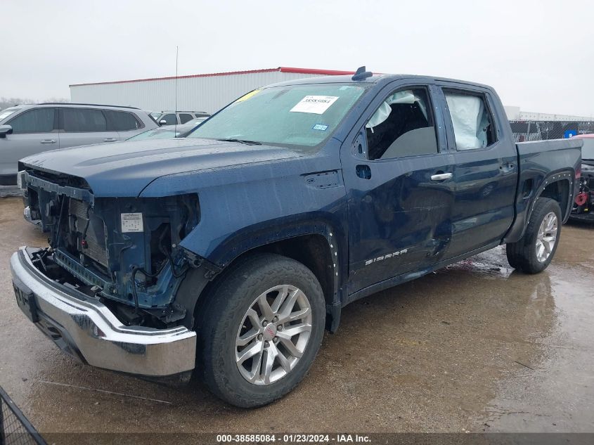 2021 GMC SIERRA 1500 C1500 SLT - 3GTP8DED7MG229173