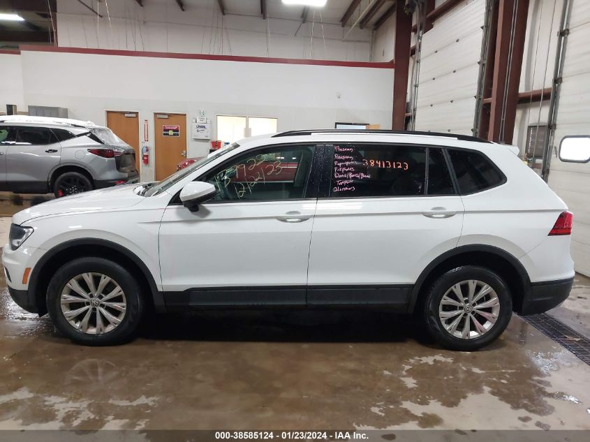 2018 VOLKSWAGEN TIGUAN S - 3VV0B7AX5JM080071