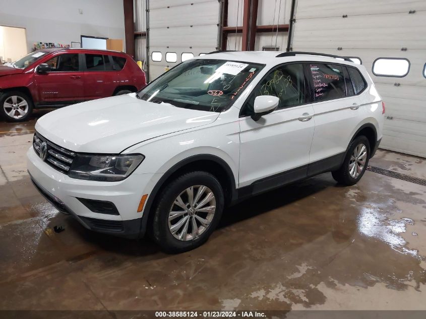 2018 VOLKSWAGEN TIGUAN S - 3VV0B7AX5JM080071