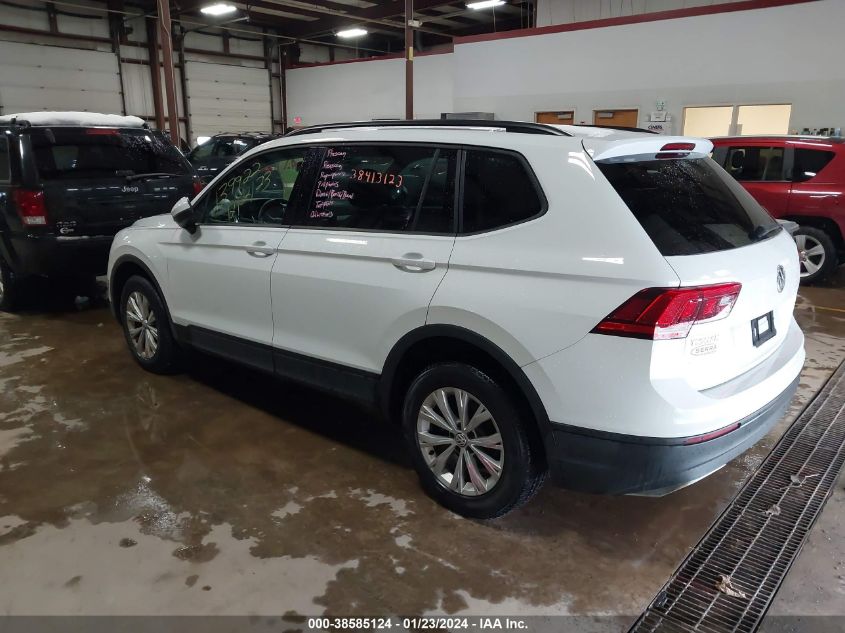 2018 VOLKSWAGEN TIGUAN S - 3VV0B7AX5JM080071