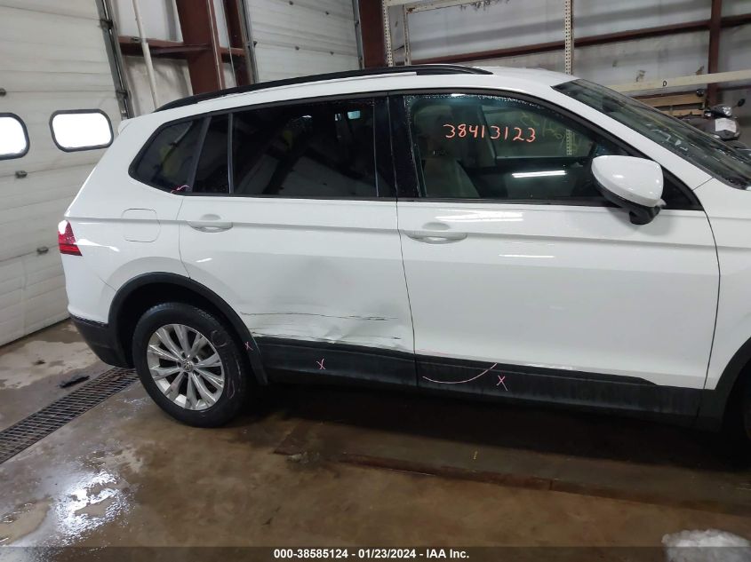 2018 VOLKSWAGEN TIGUAN S - 3VV0B7AX5JM080071