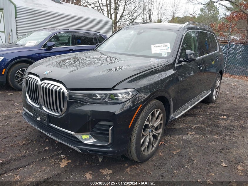 VIN 5UXCW2C03M9F32929 2021 BMW X7 XDRIVE40I