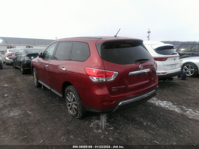 2014 NISSAN PATHFINDER S/SV/SL/PLATINUM - 5N1AR2MM8EC604397