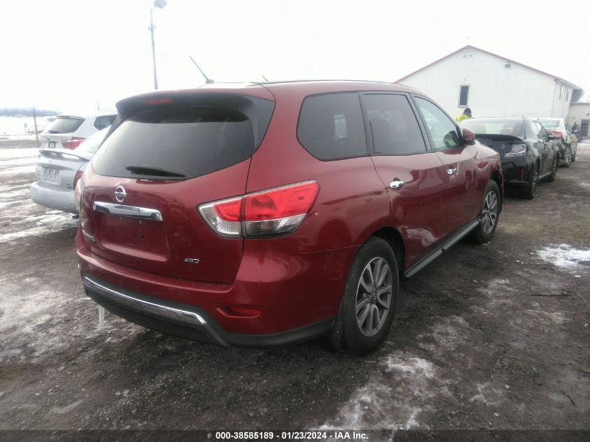 2014 NISSAN PATHFINDER S/SV/SL/PLATINUM - 5N1AR2MM8EC604397