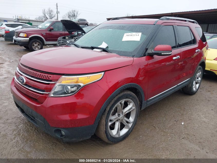 2014 FORD EXPLORER LIMITED - 1FM5K7F87EGA89288