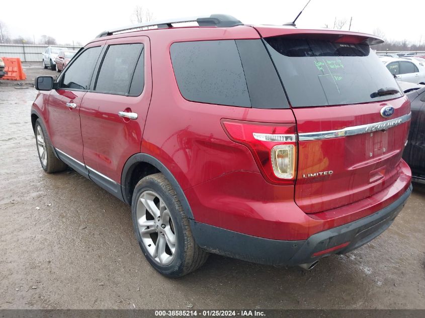 2014 FORD EXPLORER LIMITED - 1FM5K7F87EGA89288