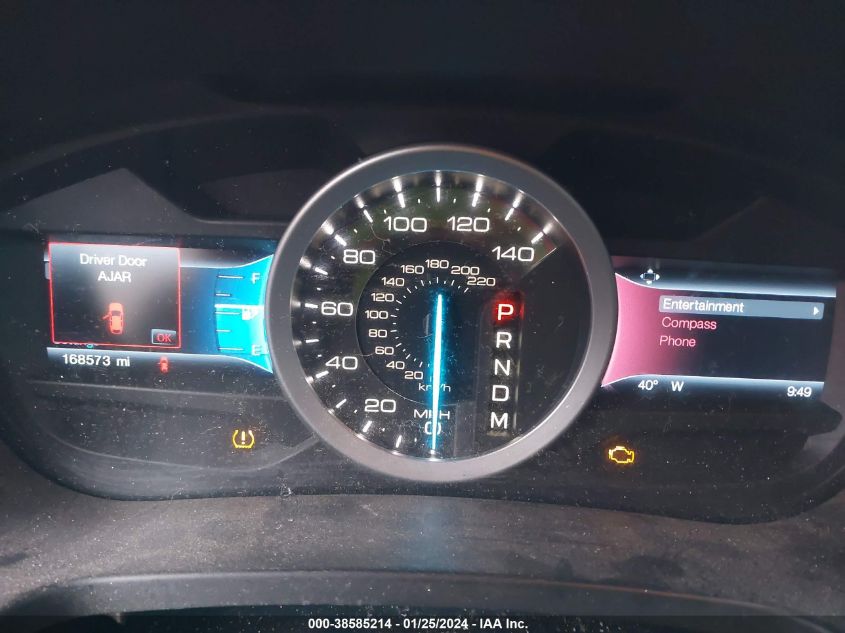 2014 FORD EXPLORER LIMITED - 1FM5K7F87EGA89288