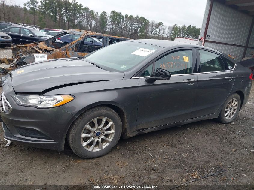 2017 FORD FUSION S - 3FA6P0G70HR184947