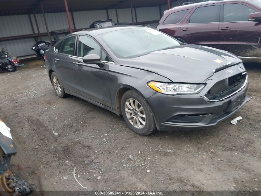 2017 FORD FUSION S - 3FA6P0G70HR184947