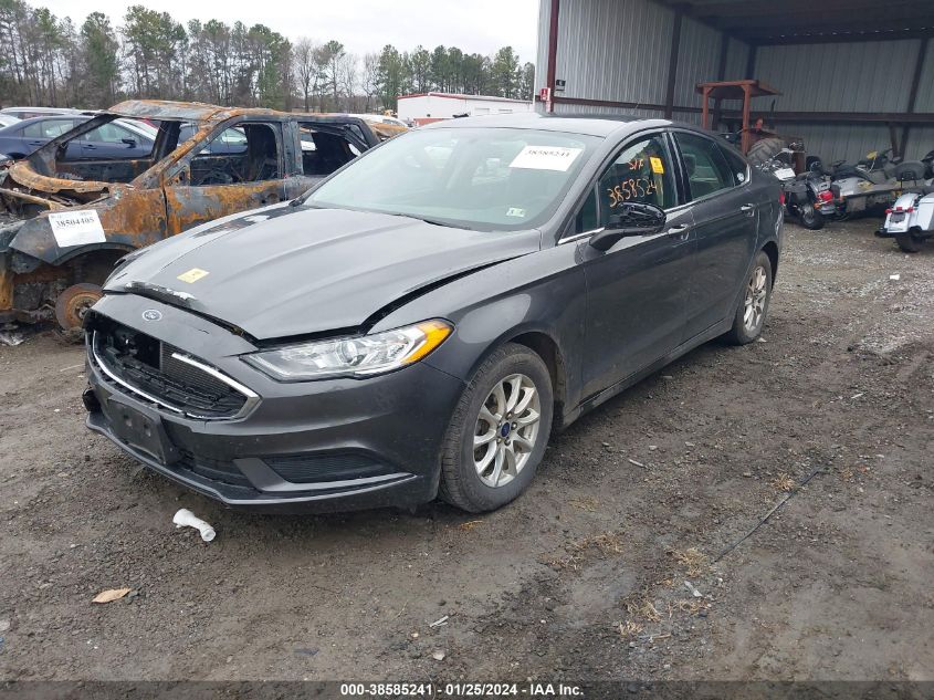 2017 FORD FUSION S - 3FA6P0G70HR184947